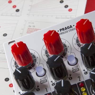 Xaoc Devices Praga - VOLTAGE CONTROLLED STEREO MIXING CONSOLE MODEL OF 1967 image 3