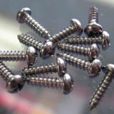 Fender Tuner Mounting Screws Chrome 0021405049 image 1