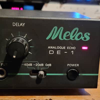 Vintage Melos DE1 Analog Delay Echo Mic Guitar Preamp Overdrive Dub Radiophonic Workshop image 4