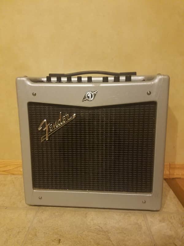 Fender Mustang Silver image 1