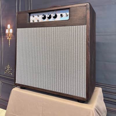Marla Amplification S20V 2Ch 22W + LIBBY Reverb Unit - Coffee Stain - Reverb Exclusive Finish image 9