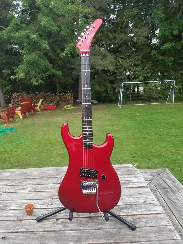 Kramer Focus 1000 1984 Candy Apple Red w/ Rosewood Fretboard image 1
