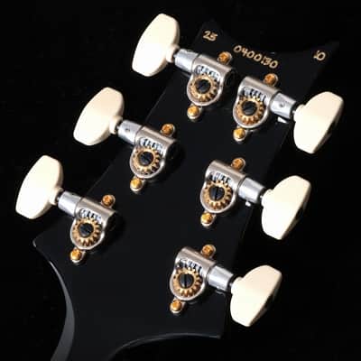 Paul Reed Smith (PRS) 2025 40th Anniversary Custom 24-08 Semi-Hollow Ltd Charcoal Tri-Color Burst Pattern Thin Neck [25 0400130] (07/07) image 11