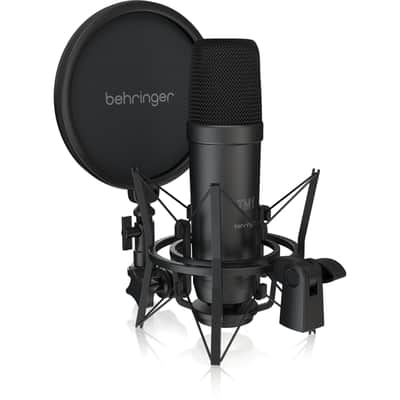Behringer TM1 Dark Edition black - Condenser microphone image 1