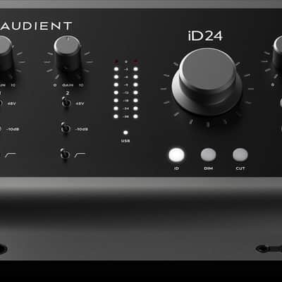 Audient iD24 USB-C Audio Interface 2023 - Present - Black image 1