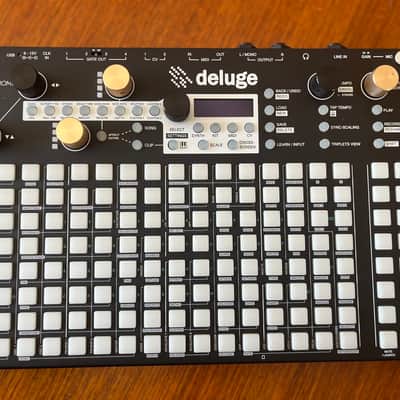 Synthstrom Audible Deluge 64-Voice Desktop Synthesizer with OLED Display 2022 - Present - Black image 4