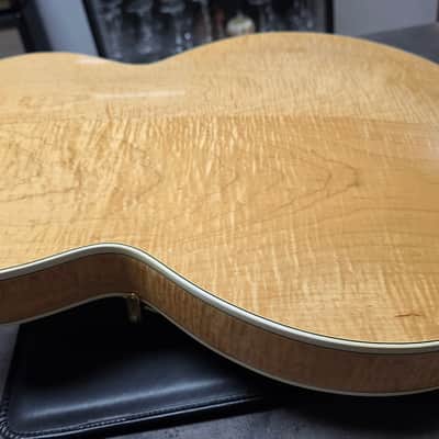 1974 Gibson Byrdland N 1 of 6 Venetian Thinline Archtop Hollowbody Natural 70s American Vintage 1970's Custom Order Jazz Guitar Kalamazoo USA image 6