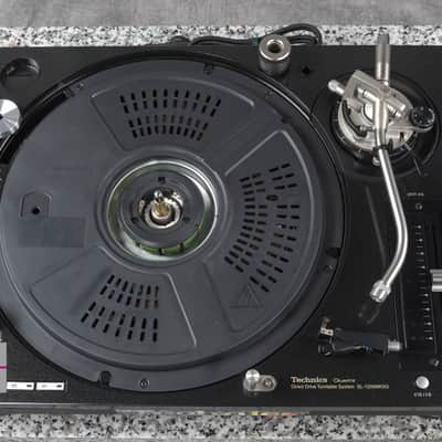 Technics SL-1200MK5G Black Direct Drive DJ turntable in Very Good Condition image 6