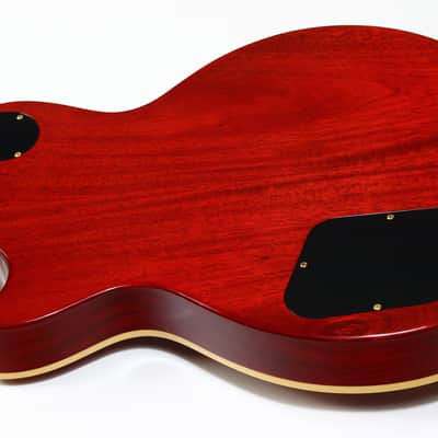 Gibson USA 50s Les Paul Standard Plus 2006 | Black Cherry Flametop Gold Hardware AA Top image 21