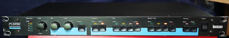 Lexicon PCM 60 Digital Reverberator A Classic PCM60 Reverb image 1