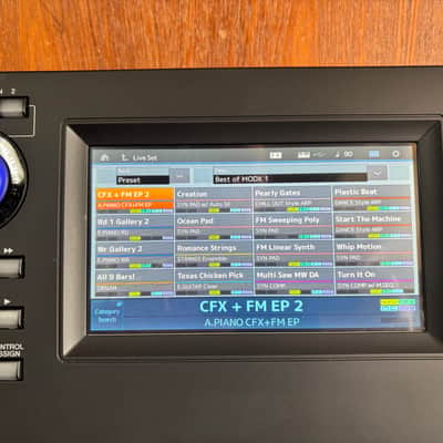 Yamaha MODX6 61 Semi Weighted Key Synthesizer w/ power supply image 4