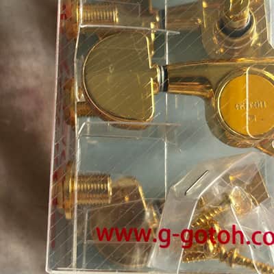 Gotoh SH381-MG 3+3 locking tuners Gold image 4