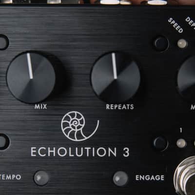 Pigtronix Echolution 3 Delay Effects Pedal Black image 8