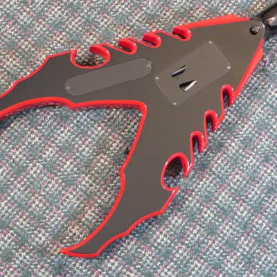 Moser Bastard V Black w/Red Bevels! w/case | Reverb