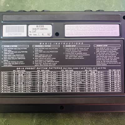 Alesis SR16 Classic Drum Machine with PSU 1995 image 3