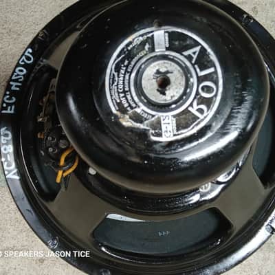 12" FIELD COIL ROLA PRE CELESTION  G12  BUILT WITH 444 CONE AND OEM SPIDER ADJUSTABLE FIELD COIL GUITAR SPEAKER G12 image 1