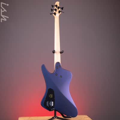 Dingwall D-Roc Standard 5-String Bass Matte Blue to Purple Colorshift B-Stock image 7