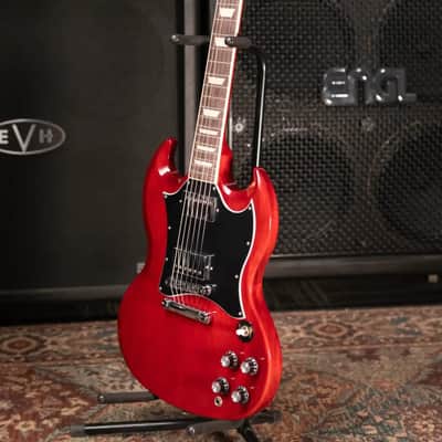 Gibson SG Standard Electric Guitar - Heritage Cherry with Gig Bag image 11
