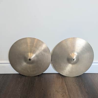 Sabian AA 14" Regular Hats 1980s image 2