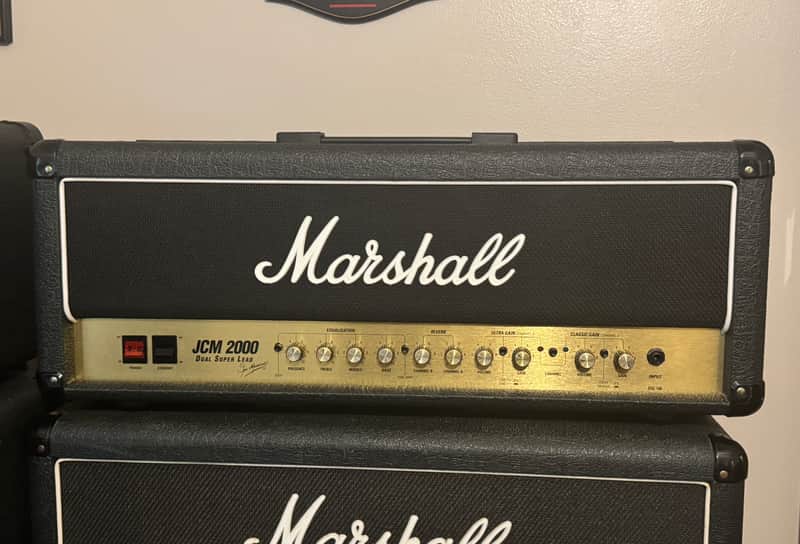 Marshall JCM 2000 DSL 100 TIME CAPSULE Dual Super Lead 2-Channel 100-Watt Guitar Amp Head 2000s - Black image 1