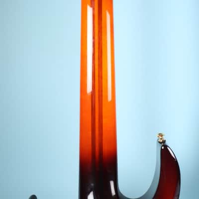 2016 Kiesel Carvin DC800 8 String Neck Thru Orangeburst Flamed image 15