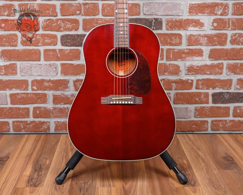Gibson Custom Shop J-45 Limited Edition Wine Red 2015 w/OHSC | Reverb