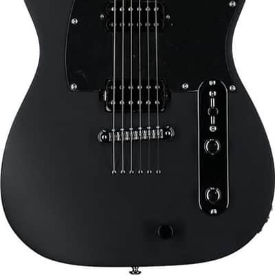 Michael Kelly Hybrid 55T Electric Guitar - Black Satin | Versatile Tone, Sleek Style image 14