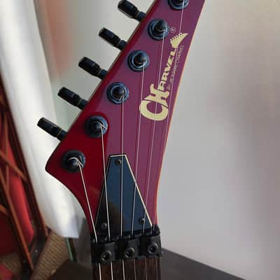 1991 MIJ Charvel SDK-080-SH, 24,75" Scale, Matching Headstock, Ash, Vintage Gig Bag image 3