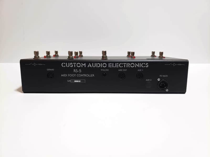 Custom Audio Electronics RS-5 MIDI Foot Controller (CAE, Bob