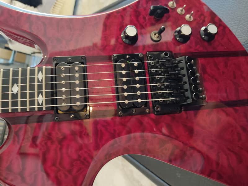 Bc Rich Mockingbird Slash Trans Red St image 1