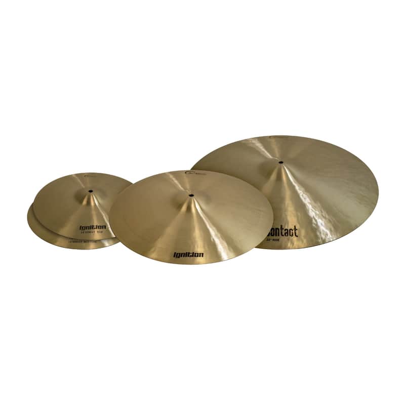 Dream Cymbals IGNCP3+ Ignition 3-Piece Cymbal Pack *USA Small Business* image 1