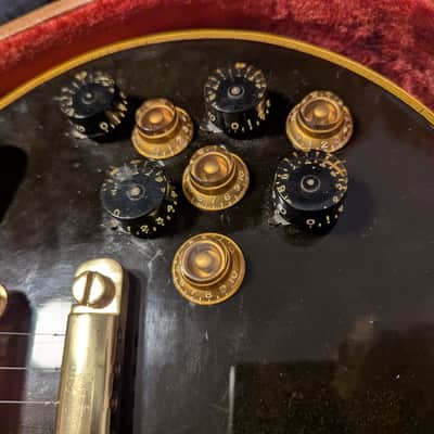 Gibson Bonnet Bell Top-hat Knobs (These are '55s) - 1955 to1960 - Les Paul image 4