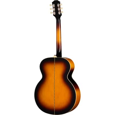Epiphone J-200 Studio Acoustic Electric Guitar - Vintage Sunburst image 3