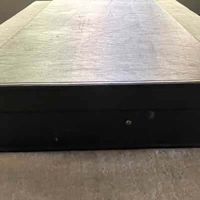 Vintage 1970’s Yamaha Hardshell Guitar Case Black Tolex with Green Interior May Fit SX SC SF SG SL Strat image 17