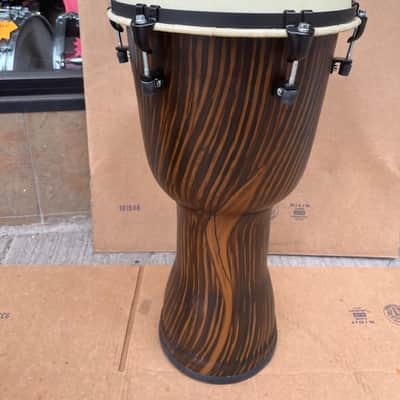 Pearl 12" Top tuned Djembe w/ Seamless Synthetic Shell - Artisan Straight Grain Limba image 6