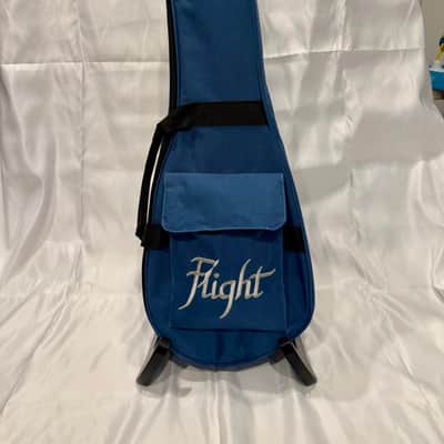 Flight Centurion Vintage Gold Tenor Electric Ukulele - w/ Soft Gig Case image 4