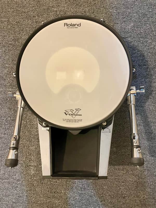 Roland KD-140 V-Kick 14" Bass Drum Pad Silver image 1