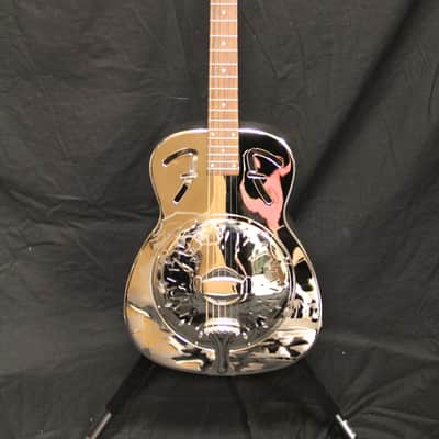 Fender FR-55 Hawaiian Resonator Chrome image 1