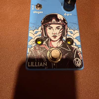 (Free shipping!!!) Walrus Audio Lillian Multi-Stage Analog Phaser 2018 - Present - Blue image 1