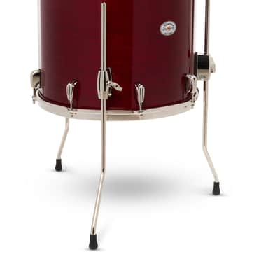 Slingerland Studio King 4pc Drum Set 22/10/12/16 Royal Crimson imagen 6