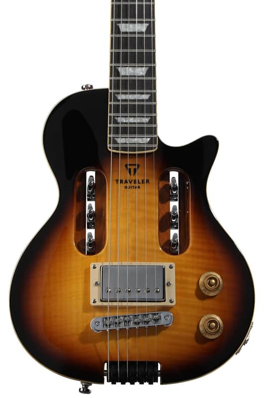 Traveler Guitar EG-1 Deluxe Electric Guitar - Tobacco Burst image 1
