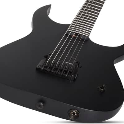 Schecter Diamond Series KM-6 MK-III EX Satin Black Open Pore 28” Baritone 6-String (2025) image 10