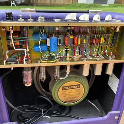 TopHat Vibra-Trem 20 1998 - Purple tolex image 7