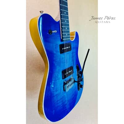 NEW! - Handmade in the U.S.A. by Me @ James Perez Guitars - 2026 - Blue Flame image 9