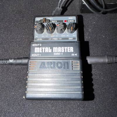 Vintage Arion SMM-1 Metal Master Distortion Pedal w/ Original Box – Made in Japan – Excellent Condition image 7