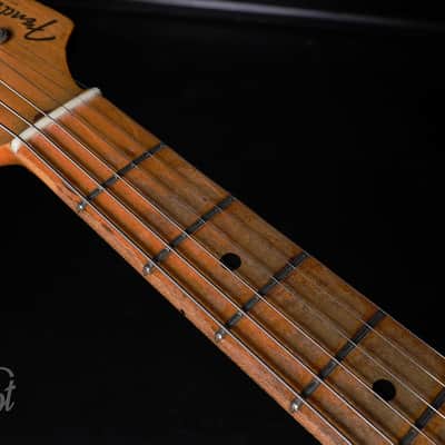 1954 / 1955 Fender Stratocaster with Maple Fretboard Blonde Refin image 15