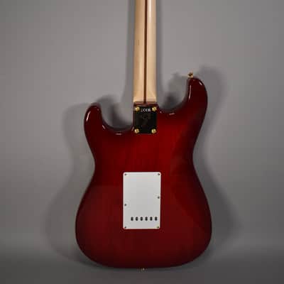 2025 Fender Richie Kotzen MIJ Stratocaster | Transparent Red Burst w/Gig Bag image 4