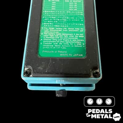 Boss CE-2 Chorus (Black or Green Label) 1988 - 1992 - Blue X14967 image 6