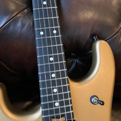 Left Handed Evh 5150 Standard Custom Gold Floyd Rose Original Seymour Duncan Distortion Set image 5