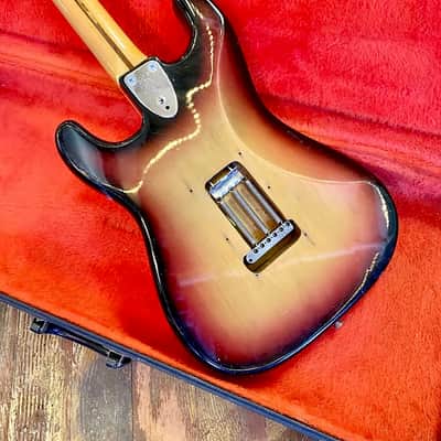 Fernandes Burny Custom strat 1976 Sunburst original vintage mij japan fujigen matsumoku image 11